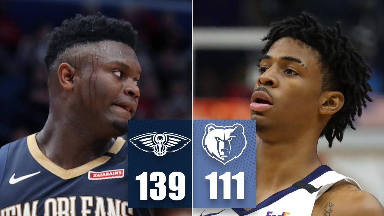 Zion Williamson and Ja Morant battle in first NBA matchup vs. each other | 2019-20 NBA Highlights