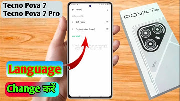 how to change language in tecno pova 7 | tecno pova 7 language setting