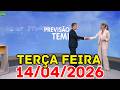 ALERTA GERAL: Temporais no Norte, Nordeste e Ar Seco no Sudeste| Previsão do Tempo Jornal Hoje 14/04
