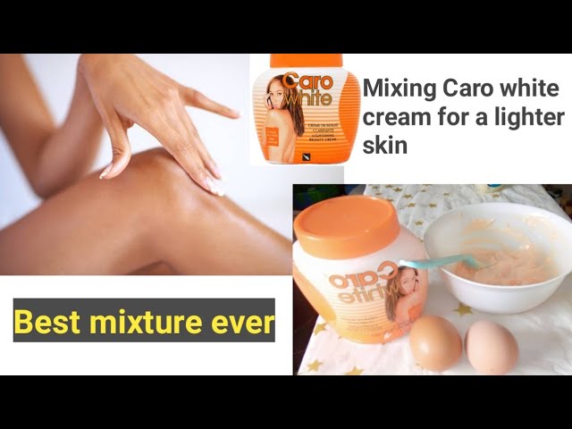 Safer Way To Use Caro White Cream Get 5 Shade Lighter Without Side Effect  Mix With Nivea Q 10 - You…