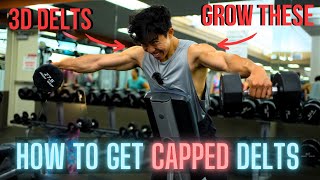 The ONLY 3 Side Delt Exercises You Need to Build CAPPED Delts