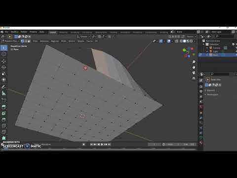 Creazione facce da unione di punti - Blender shortcut per esercizio 1