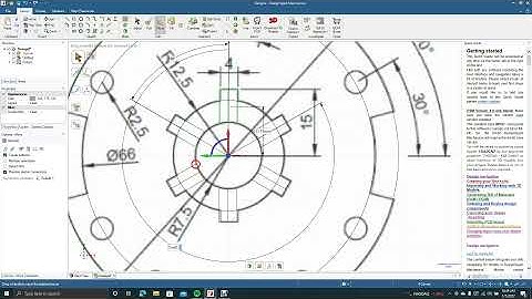 How to create a 3D part from 2D drawing with design spark mechanical.