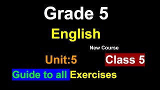 class 5 English/unit 5/exercise/grade 5-English/guide to English 5