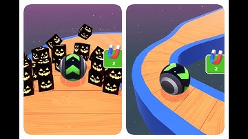 Sky Rolling Ball 3D Mobile Gameplay Level 95