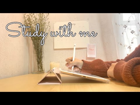 Study with me 📖 : NMAT Review 🌸 + relaxing korean OST music