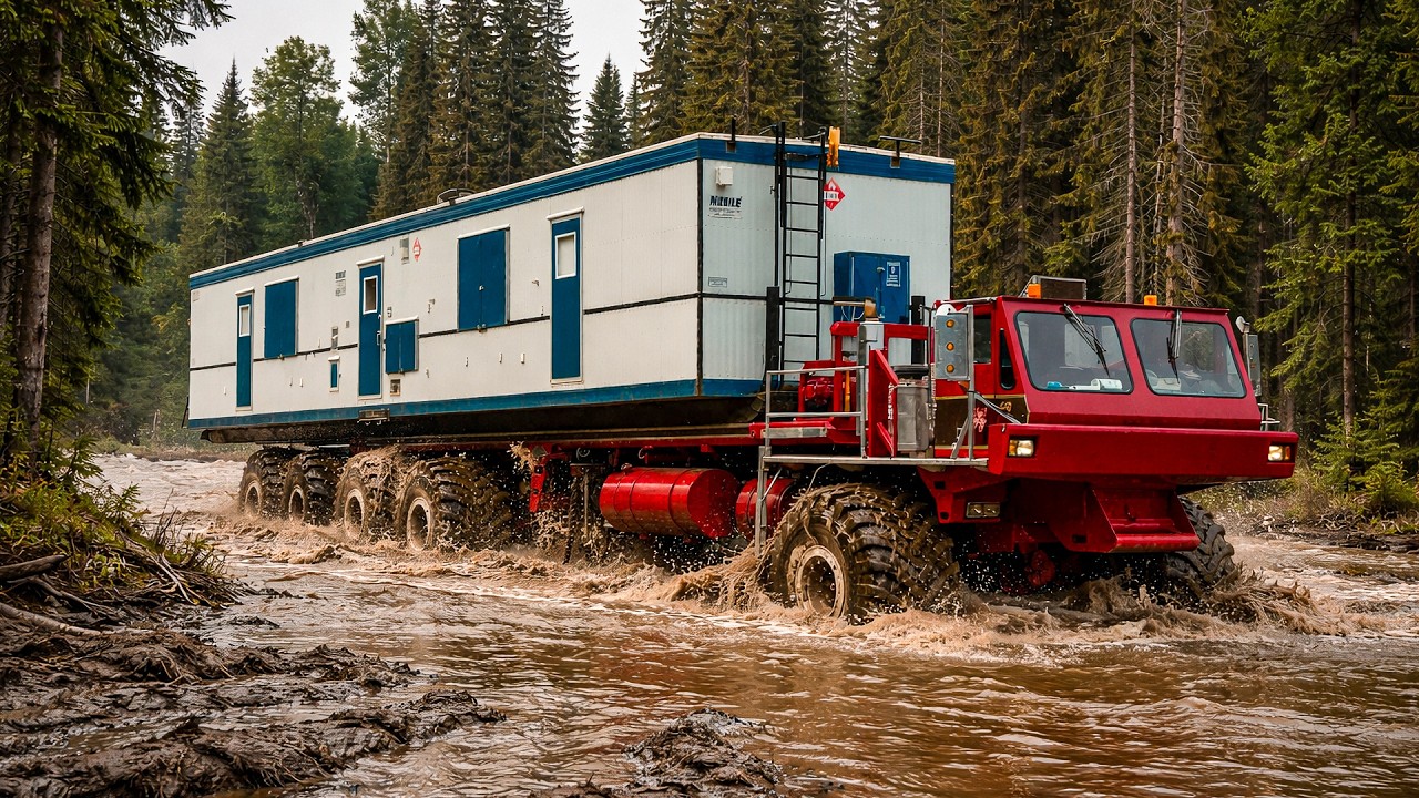 Truck Stuck in Mud! Powerful 4x4 & 6x6 Trucks vs Extreme Off-Road