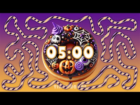 5 Minute Halloween Donut Timer Bomb 🎃🍩