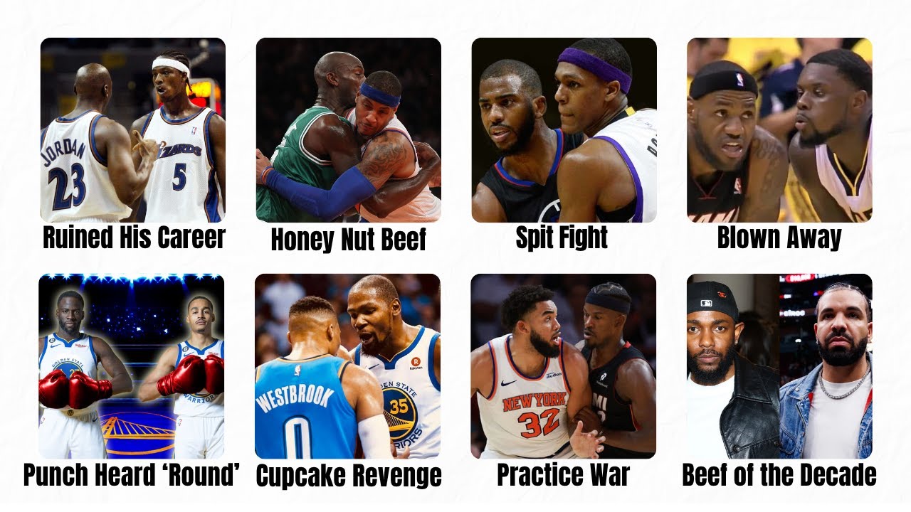Every NBA Beef That Went TOO FAR Explained in 30 Minutes