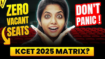 🚨 KCET 2025 Round 3: Zero Vacant Seats Explained | Choice 2 vs Choice 3