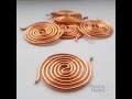 How to Make Copper Spirals. Step-by-step video!