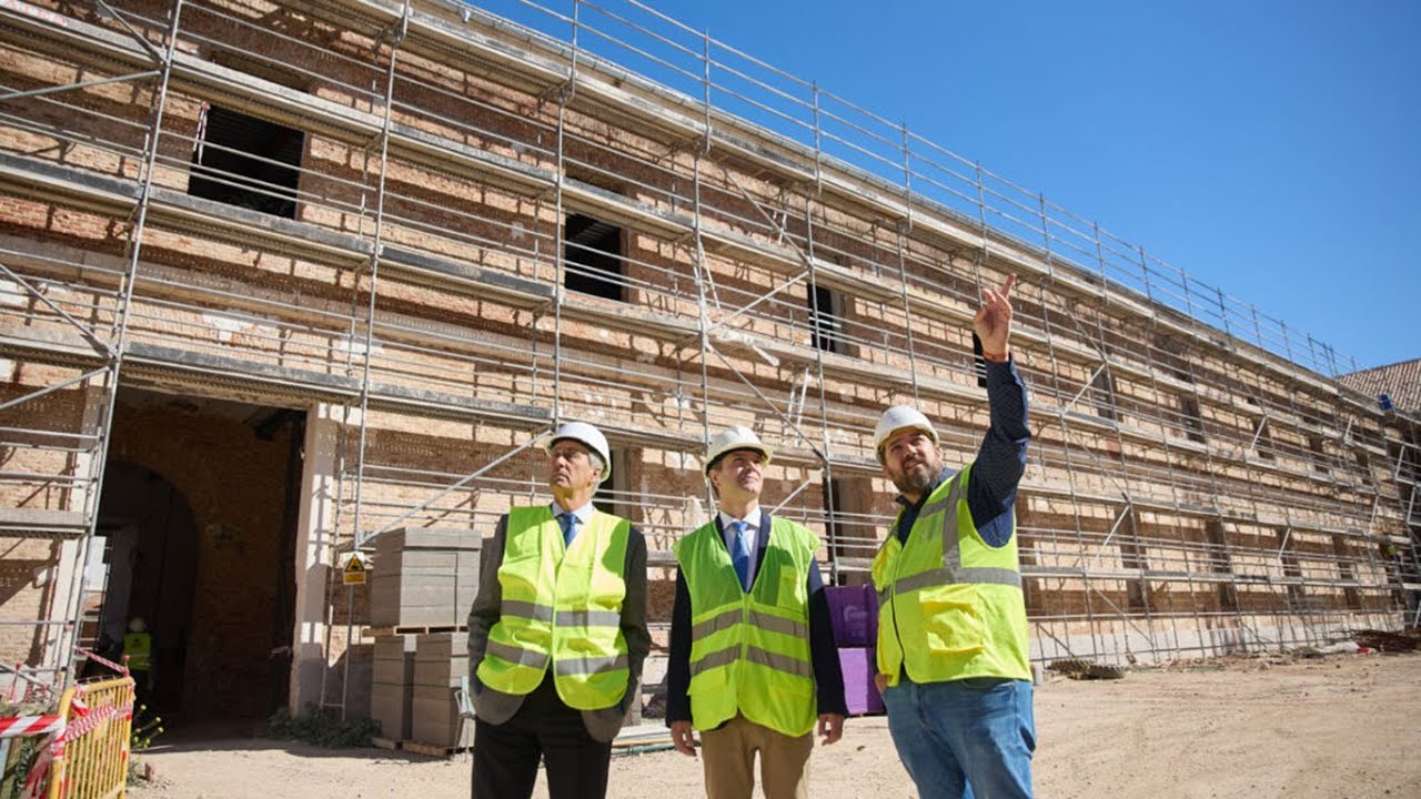 Así van las obras en los cuarteles de la UAH que crearán el ‘nuevo centro’ de Alcalá de Henares