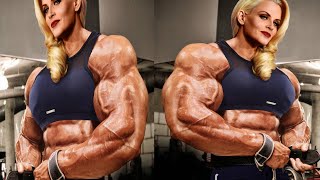 Young Female Bodybuilder Jossie A Muscular Diva