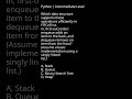 Data Structures for FIFO Operations #BinarySearchTree #Heap #CS