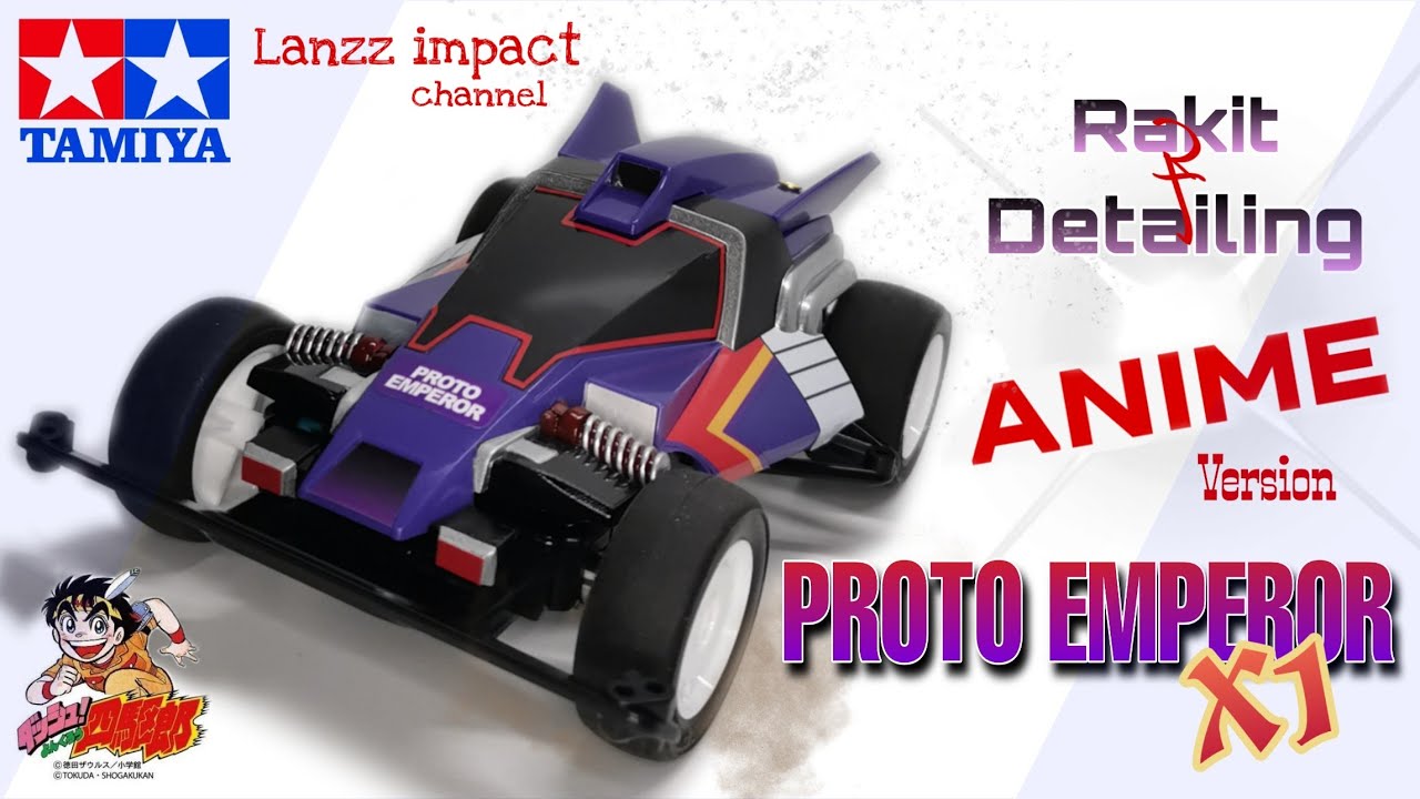 Detailing Proto Emperor X1 versi Animenya