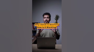 Why GenAI is Booming?? #artificialintelligence #generativeai