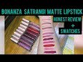 Testing Bonanza satrangi extreme lip paint .Hit OR miss ??  || honest review + swatches .||