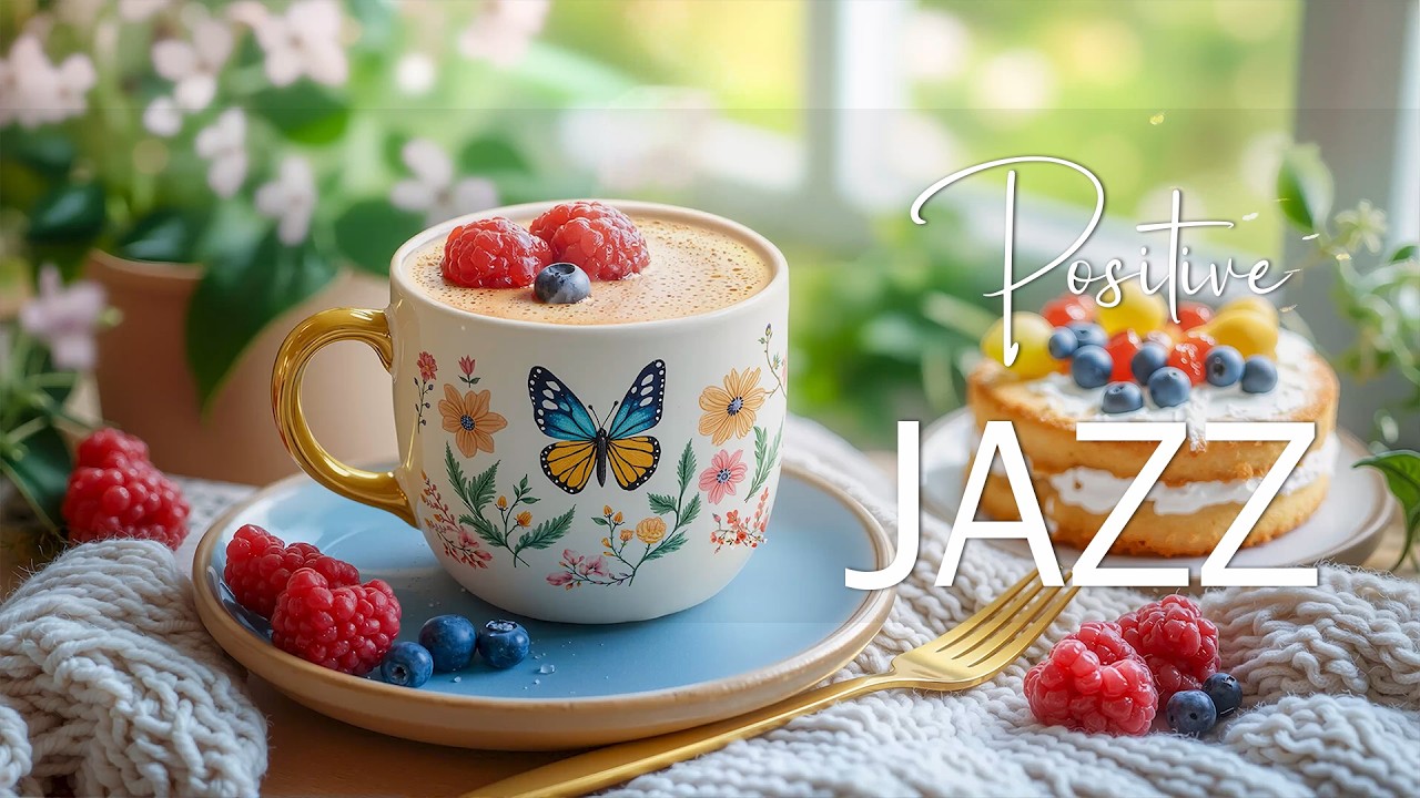 Медленный босса-нова джаз для кофеен. Утреннее настроение ~ Расслабляющее уютное утро.