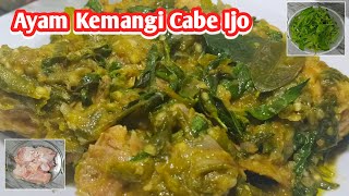 Ayam cabe ijo , ayam sambel ijo. 