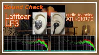 Lafitear LF3 vs audio-technica ATH-CKR70 [ChineseIEMs Sound Comparison 中華イヤホン音比較]