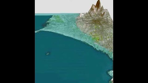 Simulacion DE INUNDACION en ArcScene