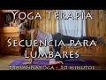 Yoga terapia  secuencia restaurativa para la zona lumbar  prasannayoga   menos de 30 minutos