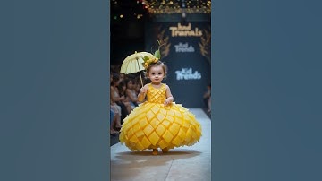 Adorable Baby Fashion Show: Cutest Outfits Made from Fruits and Vegetables!