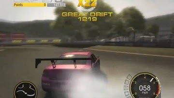 Gameplay footage: Racedriver Grid (Drifting)