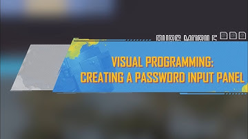 VISUAL PROGRAMMING: PASSWORD INPUT PANEL 🔐