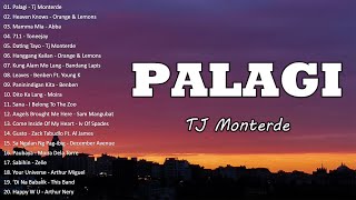 Palagi - TJ Monterde (Lyric Video) || Best OPM New Songs Playlist 2024 - OPM Trending Playlist
