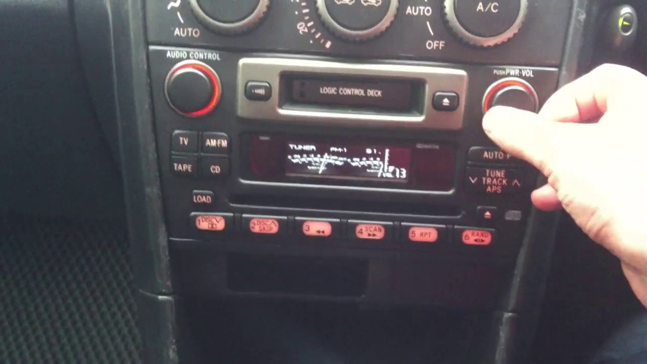 stock stereo mod Lexus is200 / is300 / Altezza YouTube