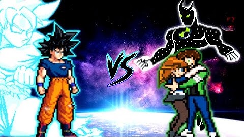Manga Goku V3 OP VS Ben 10 S3 V4 OP (all form) in Jump Force Mugen