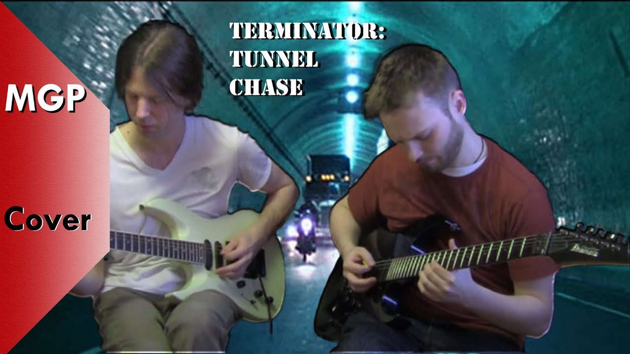 Terminator Tunnel Chase 2 Electric Guitars YouTube