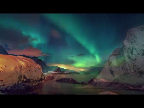 Aurora Borealis Timelapse in 4K - Lofoten | Northern Lights in Norway