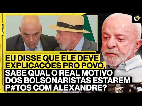 LULA 100% SINCERE about ALEXANDRE de Moraes