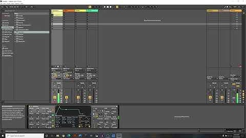 Intro to Ableton - Operator, and Clip Recording
