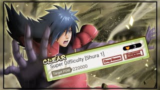 Kushina & Edo Minato Super Difficulty Shura Stage 1 Clear With Edo Madara No Ex Ult Nxb Nv