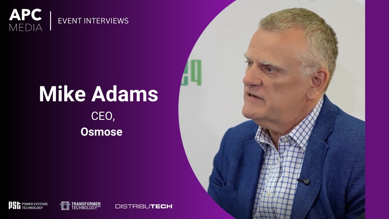Transforming the Energy Grid through Data and Outcome-Based Services | Mike Adams, Osmose
