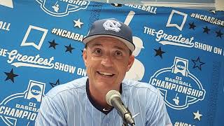 UNC's Parks Harber and Scott Forbes after the Tar Heels' Sunday loss to #LSU #UNC #lsubaseball