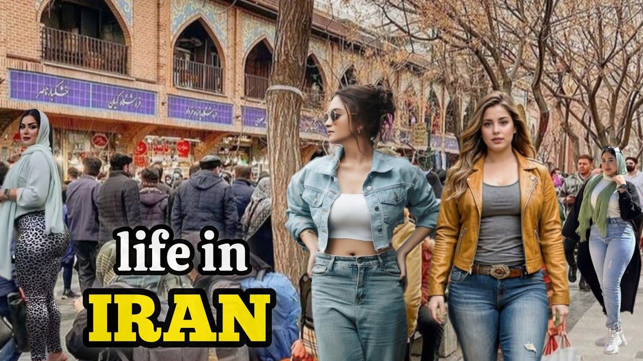 IRAN, Walking in the Big and Lovely Bazaar of Tehran, The Reality of Life in Iran