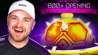 He Saved Up 600 Crates including TONNES of GOLDEN Crates...