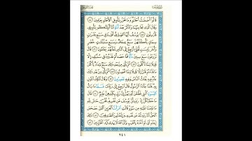 القرآن الكريم صفحة 241 برواية الليث أبي الحارث عن الكسائي القارئ عبد الرشيد صوفي