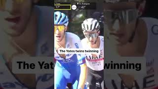 Twinning! 🔥 When Simon and Adam Yates were perfectly in sync during the 2023 Tour de France! 😮 Twinning! 🔥 When Simon and Adam Yates were perfectly in sync during the 2023 Tour de France! 😮