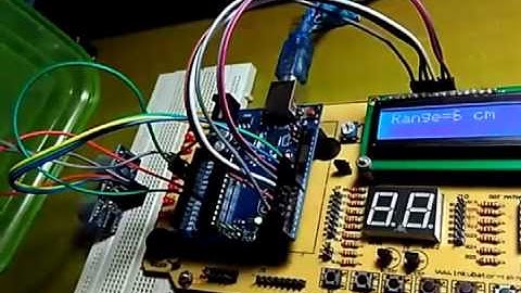 Proyek II - 9. Mengukur Jarak dengan Sensor Ultrasonic