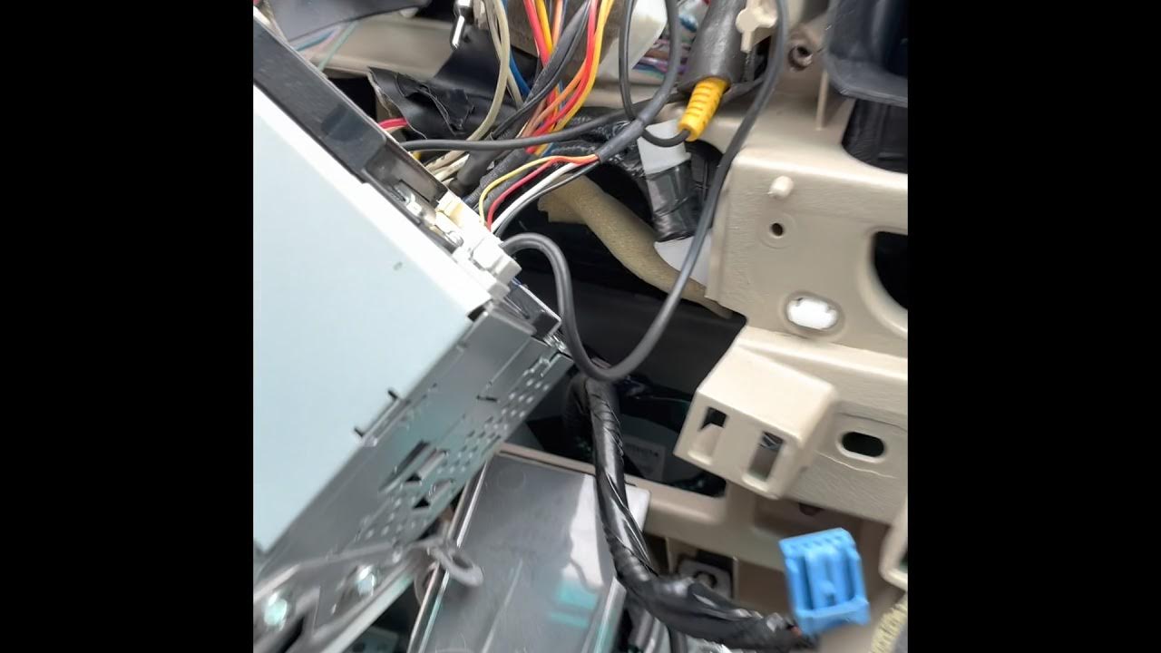 toyota alphard original revising camera diagram - YouTube