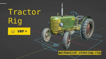 The Ultimate Blender 4.x Tractor Rigging Tutorial
