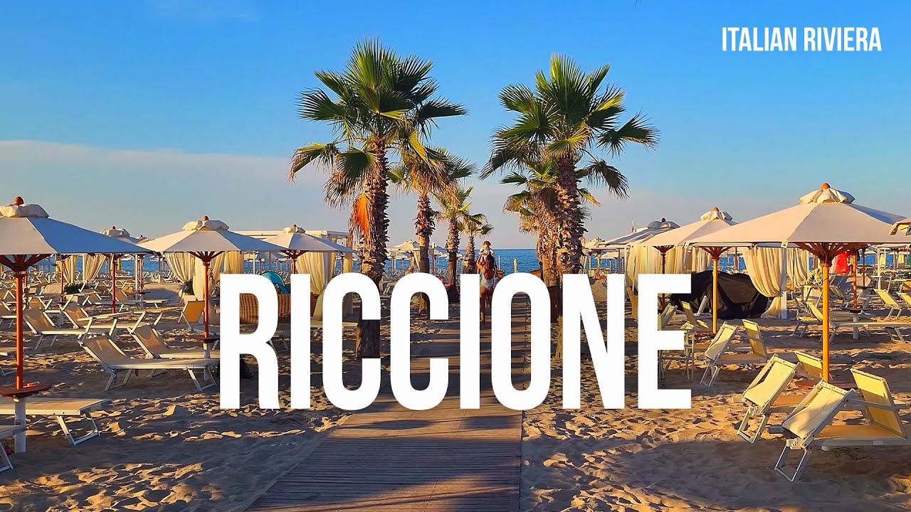 ☀️ Летние Вибрации в Риччоне | Пляж, Торговая Улица, Колесо Обозрения и Магия Итальянской Ривьеры 🌊🎡