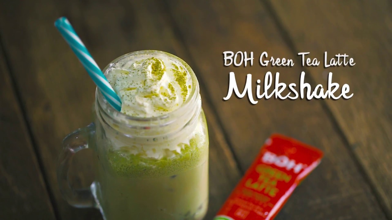Boh Green Tea Milkshake Youtube