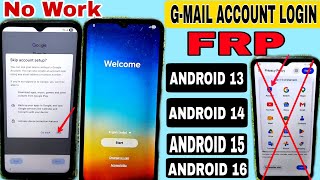 FRP Bypass Not Working ❌ Only Latest Update Work All Samsung Frp Bypass Android 13/14/15/16 (2026)✅