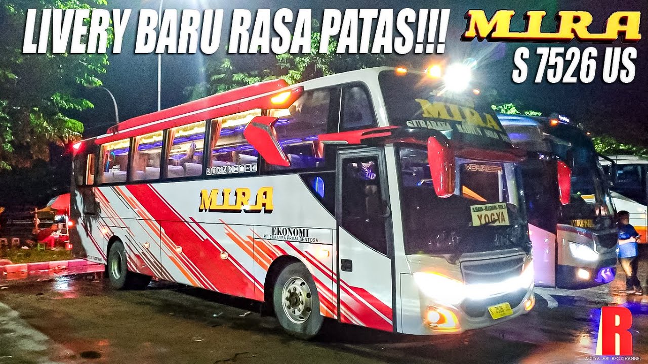 Bus Mira Livery Terbaru! Rombakan Jetbus 3 Voyager Livery Baru (S 7526 ...